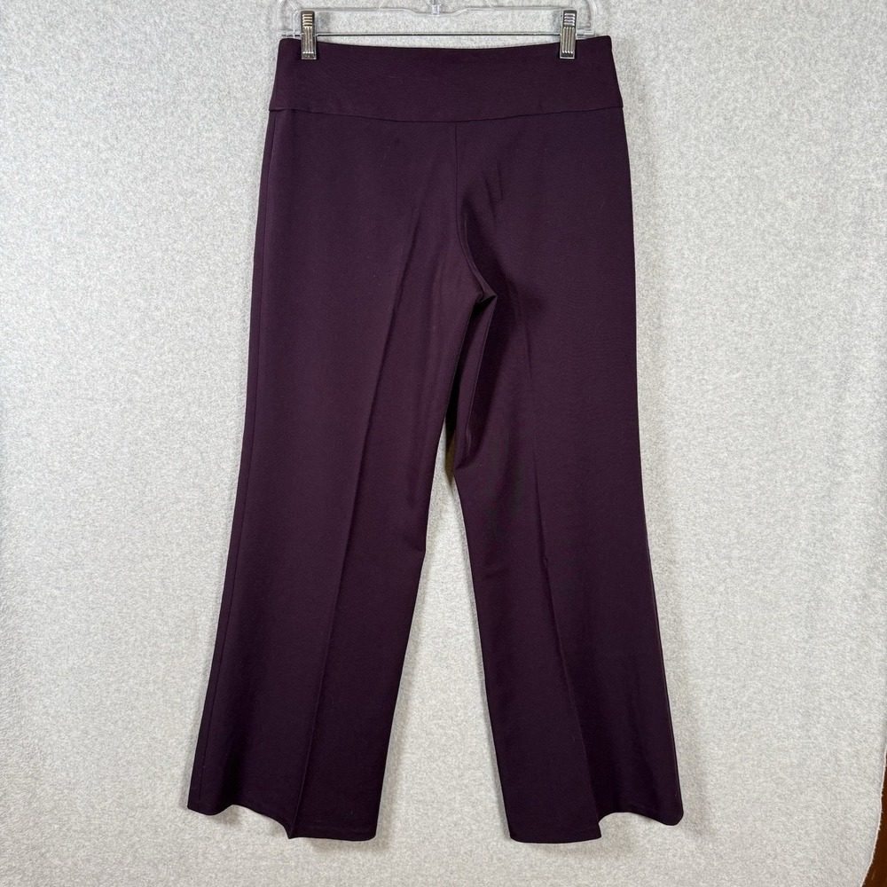 Morgan De Toi Pants Womens 28" Purple Flare Leg Trouser Mid Rise Vintage Y2K